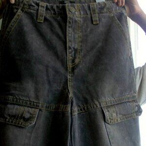 I'm selling Men/Women Black Cargo pants from Ture Religion size is 30